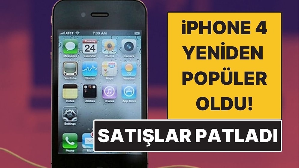 15 Yıl Sonra Yeniden Popüler Oldu! Kullanıcılar Bir Bir iPhone 4'e Geri Dönüyor