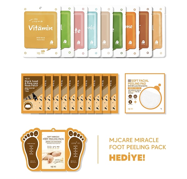 7. Kore cilt bakımı tutkunlarını böyle alalım: Mj Care setlerinde %61 dev indirim başladı!