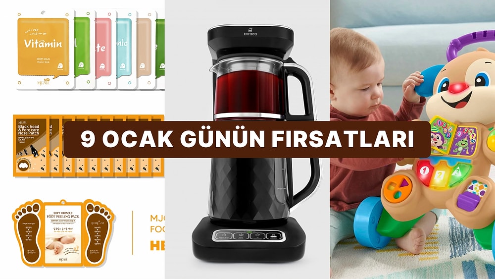 Bugün İndirimde Neler Var? Fisher-Price Ürünlerinden İndirimli Mj Care Setlerine 9 Ocak 2026 Günün Fırsatları