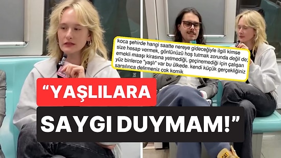 Metroda Yaşlı Gördükleri İçin İsyan Eden İki Kişi Tepki Çekti: "Yaşlıların Toplu Taşımada Ne İşi Var?"
