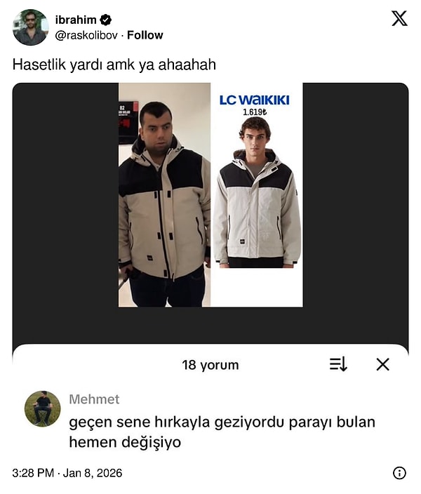 Mehmet sen ne fesat bir insansın.