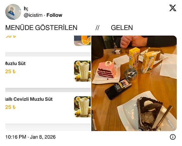 En azından içeriği tutuyor.