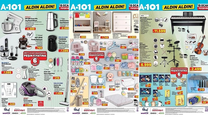 A101'e Fondü Makinesi Geliyor! 15 Ocak 2026 Aldın Aldın Kataloğu