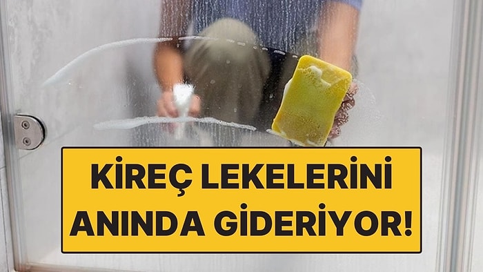 Banyodaki Kireç Lekelerini Anında Çıkaran 2 Basit Temizlik Hilesi