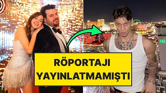 Berfu Yenenler, Çakal ile Çektikleri Yayınlanmayan Röportaj İçin Açıklama Yaptı