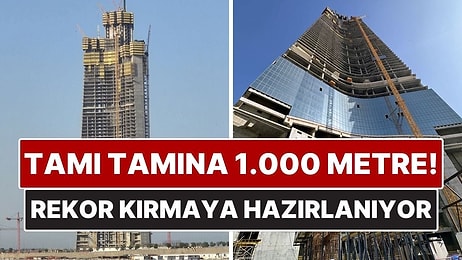 Burj Khalifa Tahtını Kaybediyor! Dünyanın En Yüksek Yapısı Ünvanını Elinden Alacak