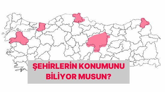 Haritada Boyanan Şehri Bulabilecek misin?