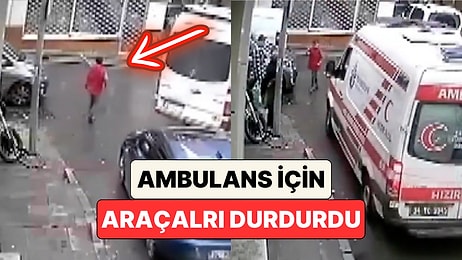 Gurur Duyduk! Hiçbir Aracın Ambulansa Yol Vermediğini Gören Çocuğun Yaptığı Hareket Kalpleri Isıttı