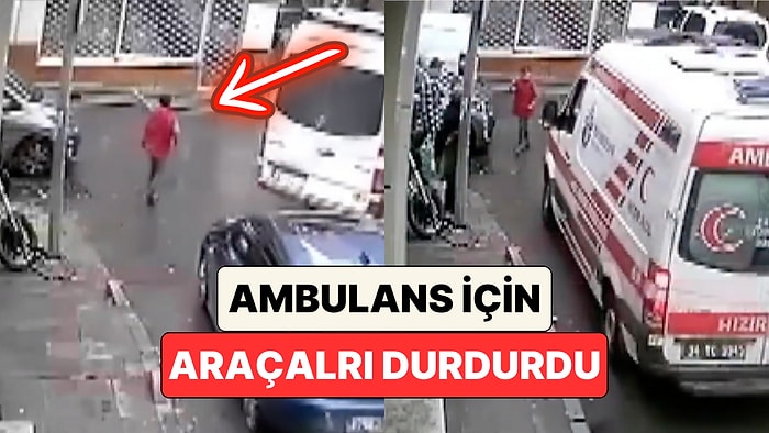 Gurur Duyduk! Hiçbir Aracın Ambulansa Yol Vermediğini Gören Çocuğun Yaptığı Hareket Kalpleri Isıttı