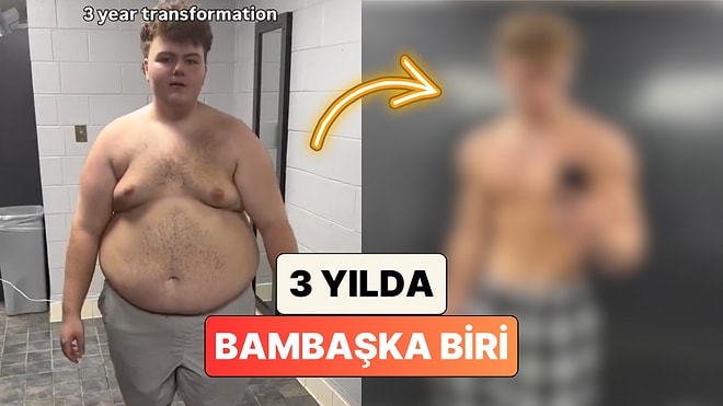 Fiziğini Geliştirmek İçin Adım Atan Bir Genç 3 Sene İçinde Yaşadığı Değişimi Paylaştı