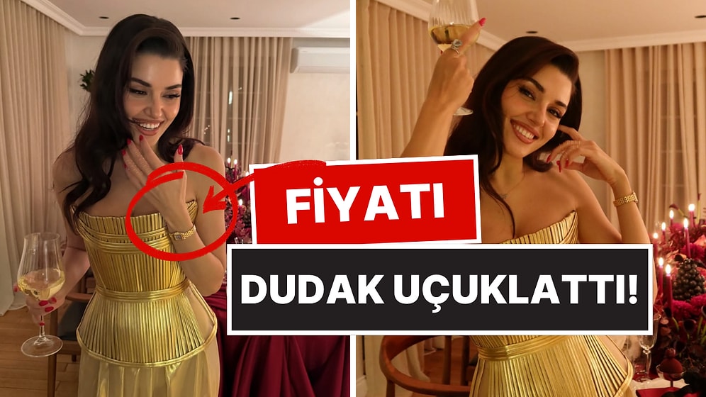 Zevki İçin Kesenin Ağzını Açmış: Hande Erçel’in Kolundaki Lüks Saatinin Fiyatı Ortaya Çıktı