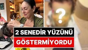 Oğlunun Yüzünü Göstermeyen Ezgi Mola, Minik Can'ı Yanlışlıkla İlk Kez Paylaştı!