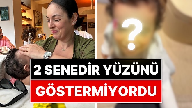 Oğlunun Yüzünü Göstermeyen Ezgi Mola, Minik Can'ı Yanlışlıkla İlk Kez Paylaştı!