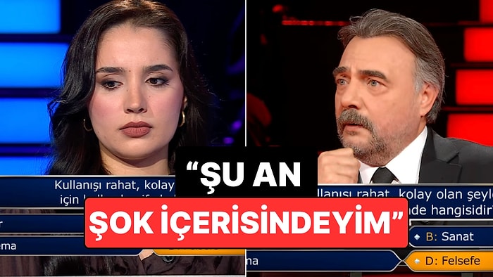Kim Milyoner Olmak İster'deki Basit Soruda Elenen Yarışmacı Şoke Oldu