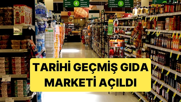 Tüketim Tarihi Yaklaşan ve Tarihi Geçmiş Ürünlerin Satıldığı Zincir Market Açıldı