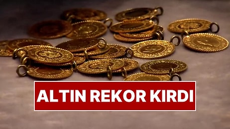 Altın Rekor Kırdı! Altında 2026'nın İlk Rekoru Bu Sabah Geldi