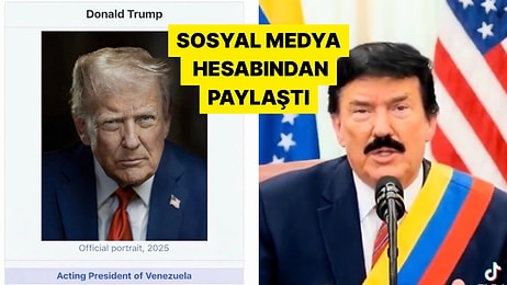 ABD Başkanı Donald Trump Kendisini Venezuela'nın Fiili Devlet Başkanı İlan Etti