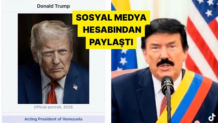 ABD Başkanı Donald Trump Kendisini Venezuela'nın Geçici Devlet Başkanı İlan Etti