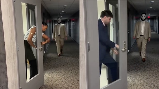 It's Terrifying To Watch: They Played A "Michael Myers Is Coming" Game At Work