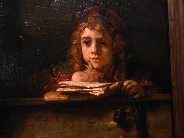 Rembrandt - Titus at His Desk