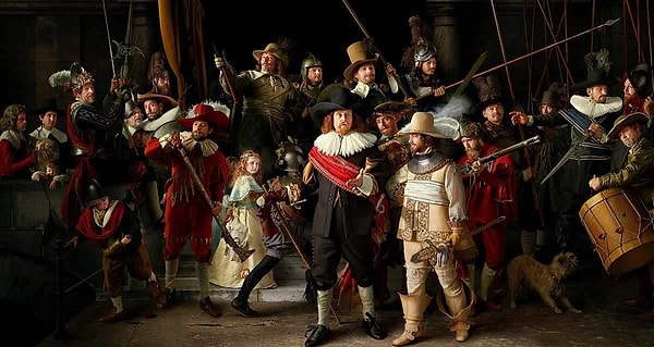 6. Gece Devriyesi tablosundaki o muazzam ışık ve gölgenin sahibi?