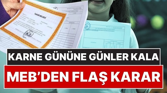 Milli Eğitim’den Ara Tatile Günler Kala Flaş Karne Kararı: Milyonlarca Öğrenciyi İlgilendiren Değişiklik