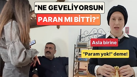 "Asla Param Yok Deme" Diyen Etkili iletişim Uzmanını Dinleyen Genç Babasının Beynini Yaktı