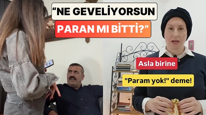 "Asla Param Yok Deme" Diyen Etkili iletişim Uzmanını Dinleyen Genç Babasının Beynini Yaktı