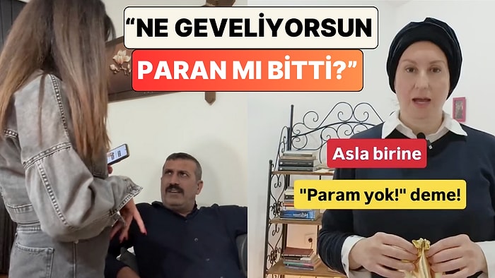 "Asla Param Yok Deme" Diyen Etkili iletişim Uzmanını Dinleyen Genç Babasının Beynini Yaktı