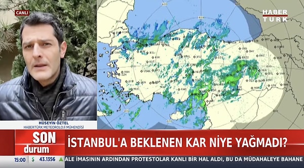 Peki İstanbul'da beklenen kar neden yağmadı?