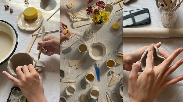 1. Seramik atölyelerine katılın.