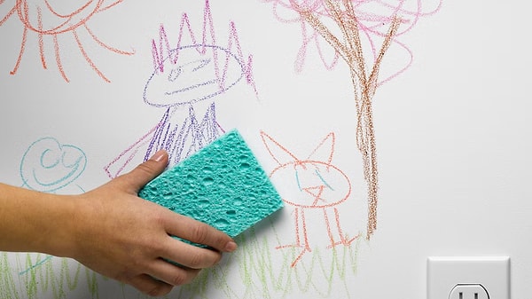 Sihirli sünger her yüzey için masum sayılmıyor