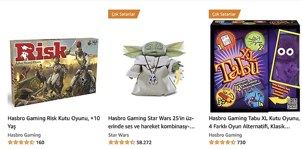 Oyun ve eğlencenin adresi Hasbro ürünlerinde sepette %5 indirim uygulanıyor👇