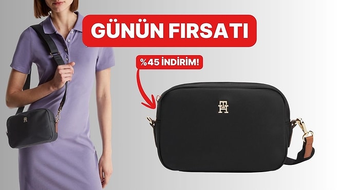 Günün Fırsatı: Tommy Hilfiger POPETTE Camera Çantası İndirimde!