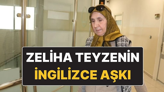 Gaziantep’te 65 Yaşındaki Zeliha Teyze İngilizce Öğrenme Azmiyle Herkese Örnek Oluyor