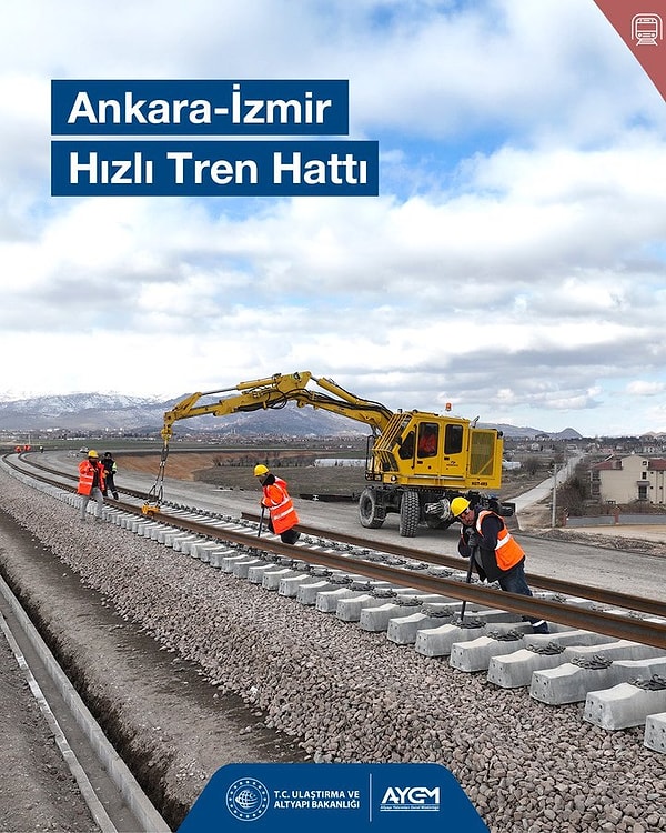 Türkiye’de merakla beklenen hızlı tren projelerinden biri de Ankara ile İzmir arasındaki YHT hattı.