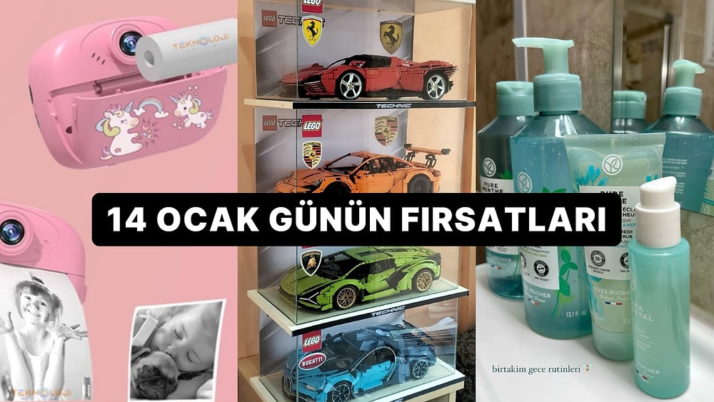 Bugün İndirimde Neler Var? 14 Ocak 2026 Günün Fırsatları