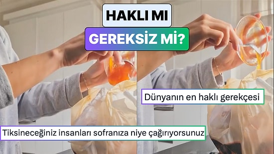Misafiri Gittikten Sonra Kendi Çatalıyla Yediği Reçeli Çöpe Döken Kadın Sosyal Medyayı İkiye Böldü