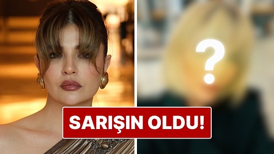 Koyu Saçlarında Değişikliğe Giden Gonca Vuslateri'den Yeni İmaj!