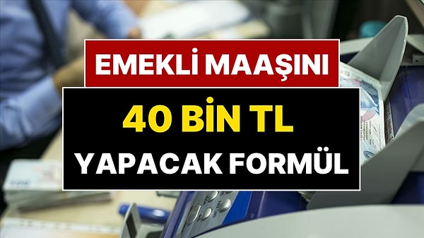 SGK Uzmanı İsa Karakaş En Düşük Emekli Maaşını 40 Bin TL Yapacak Formülü Açıkladı