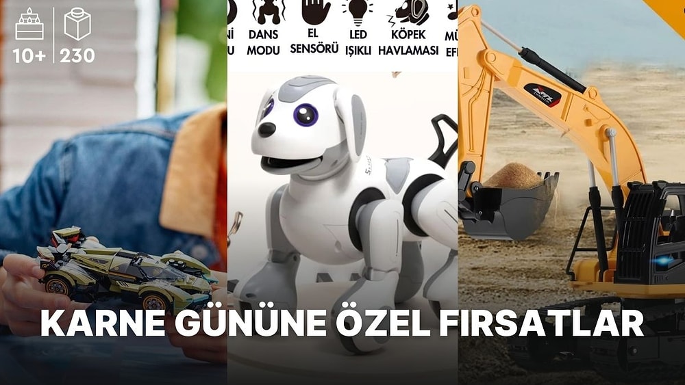 Oyuncaktan Elektroniğe Yüzlerce Üründe Karne Günü İndirimleri Başladı!