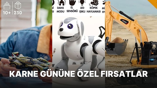 Oyuncaktan Elektroniğe Yüzlerce Üründe Karne Günü İndirimleri Başladı!