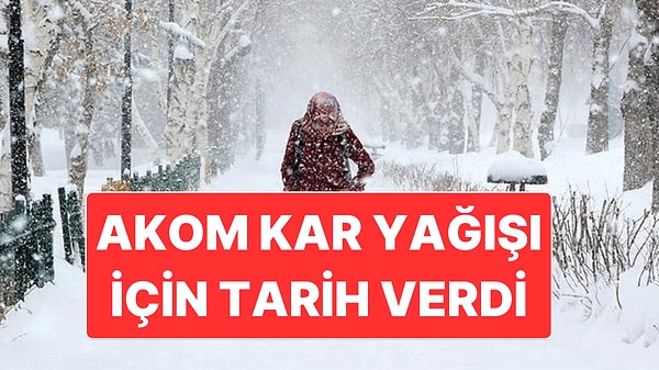 Pazar Günü Başlayacak ve Yeni Haftada da Devam Edecek