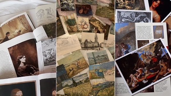 5. Sanat kitaplarının derinliğinde kaybolun.