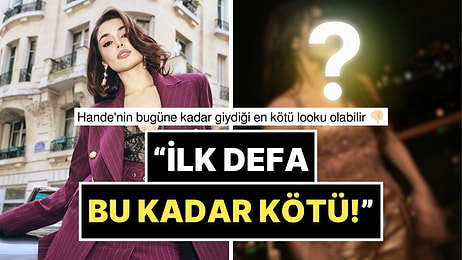 Hande Erçel'in ELLE Style Awards Kombini Sınıfta Kaldı!