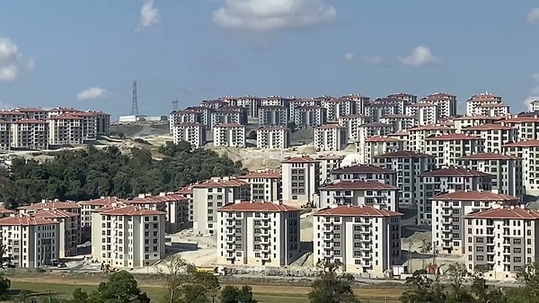 İstanbul'un yeni yerleşim bölgelerinden...