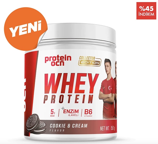 Lansmana özel %45 indirimli Whey Protein kaçmaz.