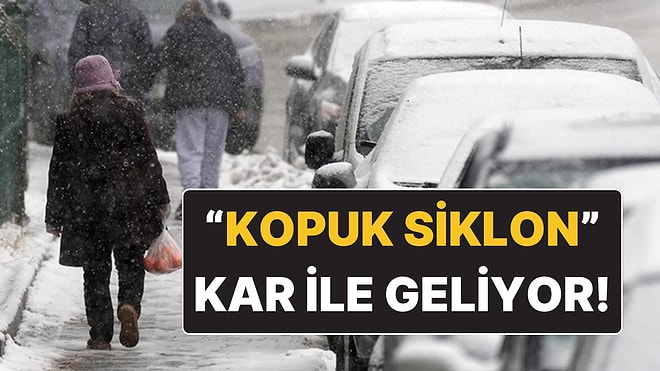 Meteoroloji Hafta Sonu Kar Tahmini Yapmıştı: Karadeniz'de "Kopuk Siklon" Beklentisi