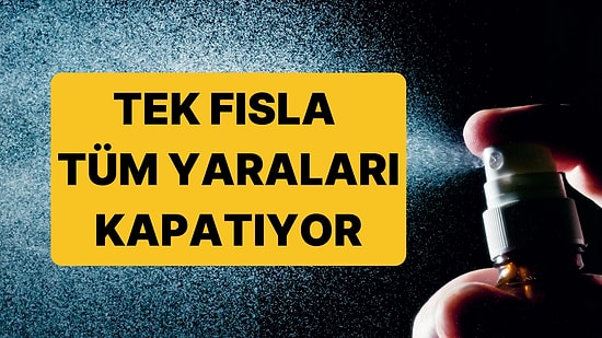 Bilim İnsanları Tek Fısla Tüm Yaraları Kapatan Sprey Geliştirdi