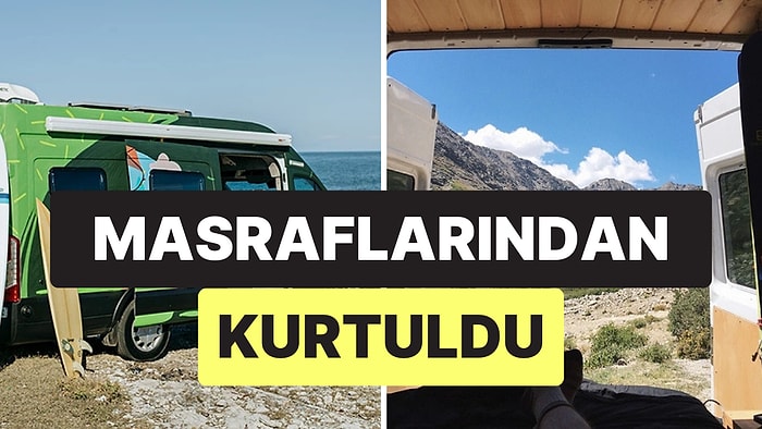 Kurumsal Hayatı Bıraktı, Sahile Taşındı: Karavanda Yaşayan Kadın Hafta Sonları 580 TL Harcıyor!